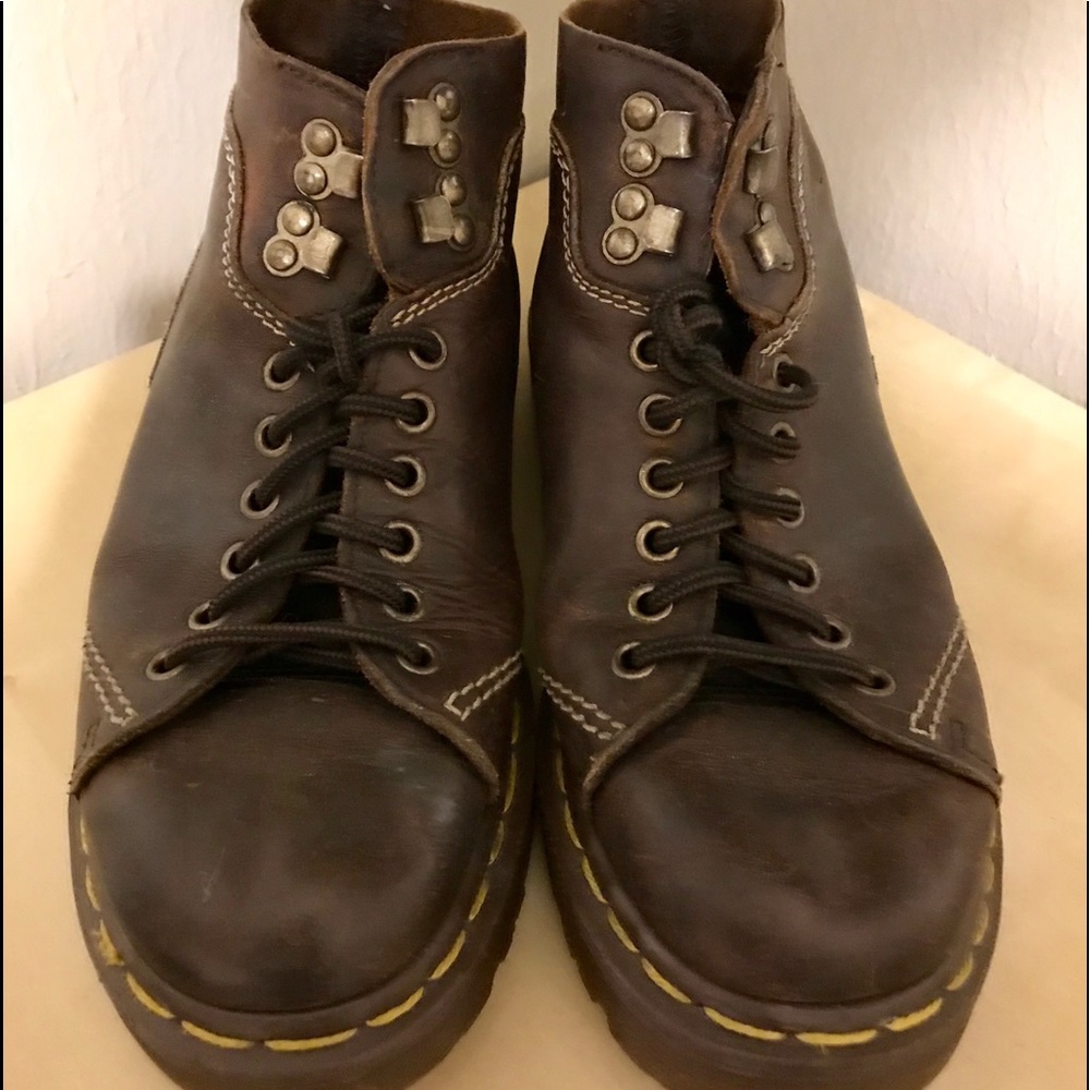 Dr Marten’s Brown Leather Boots